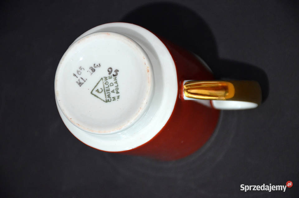 Porcelana Ćmielów mlecznik London brązowy z Środa Wielkopolska sprzedam