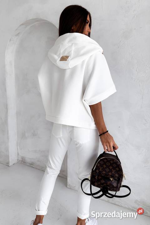 MMK funky bluza rozpinana biała damska z Pozostałe Warszawa