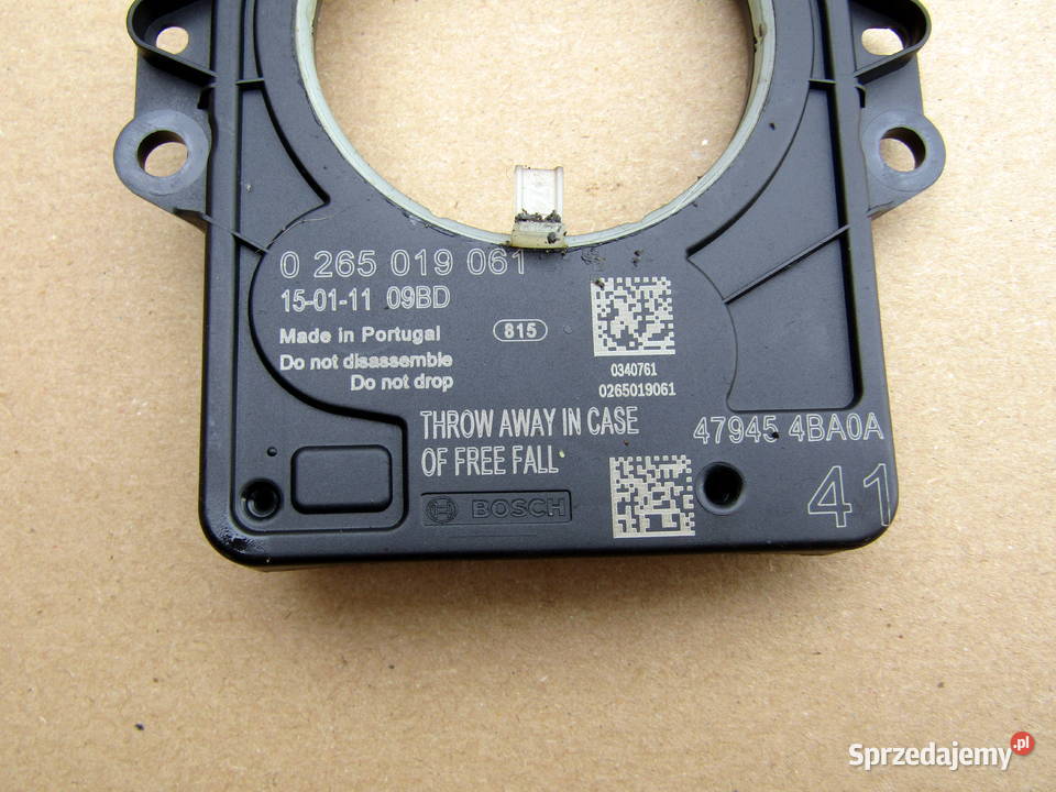 CZUJNIK KĄTA SKRĘTU NISSAN QASHQAI J11 2015r Mysłaków