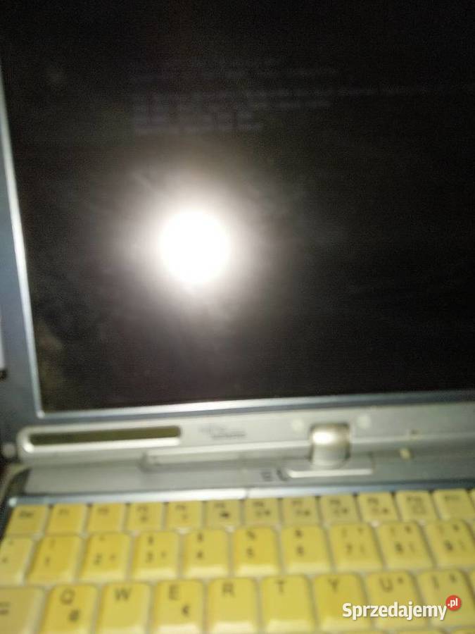 Laptop fujitsusiemens lifebookobracany ekrans łódzkie