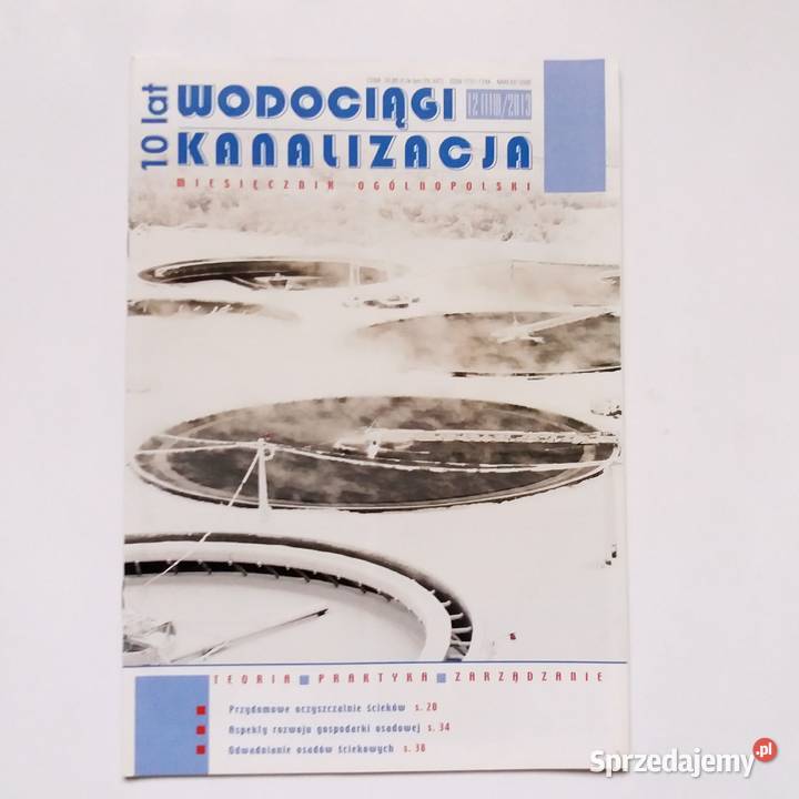 Wodociągi Kanalizacja 12 1182013 Rok wydania 2013 łódzkie Łódź