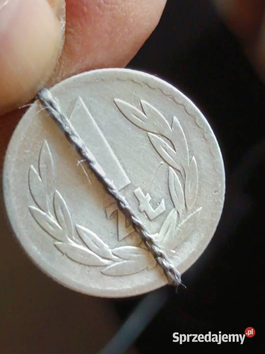 Sprzedam monete 1 zloty 1957 lekka skrętka Chełm sprzedam