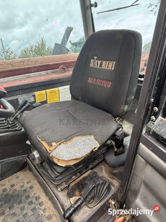 Manitou MT 1740 SLT Ładowarka Teleskopowa Fotel Jastrzębniki sprzedam