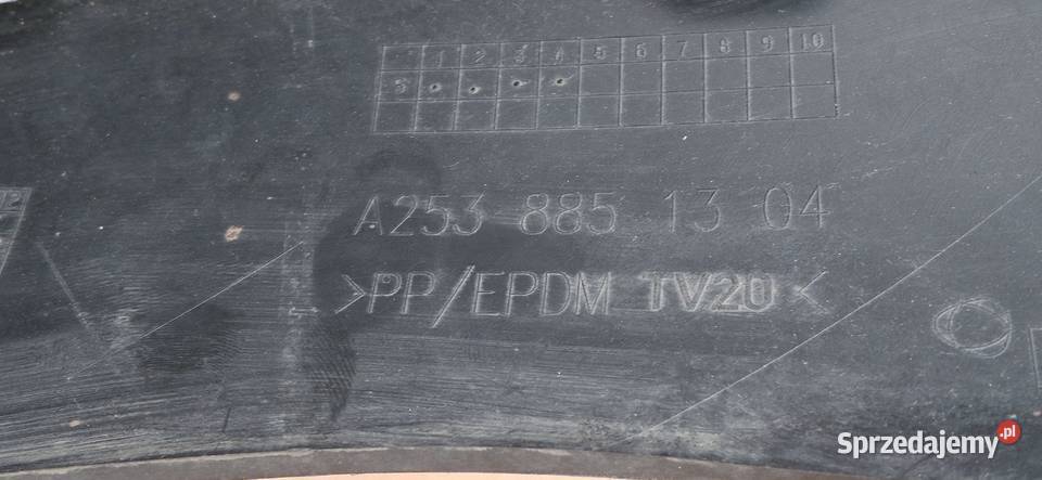 MERCEDES GLC W253 LIFTAMG ZDERZAK PRZÓD PRZEDNI Bieleń