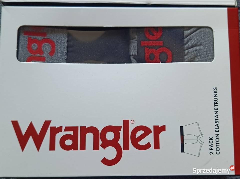 WRANGLER bokserki męskie 2pak rozmiar M 8489 95 Ełk sprzedam