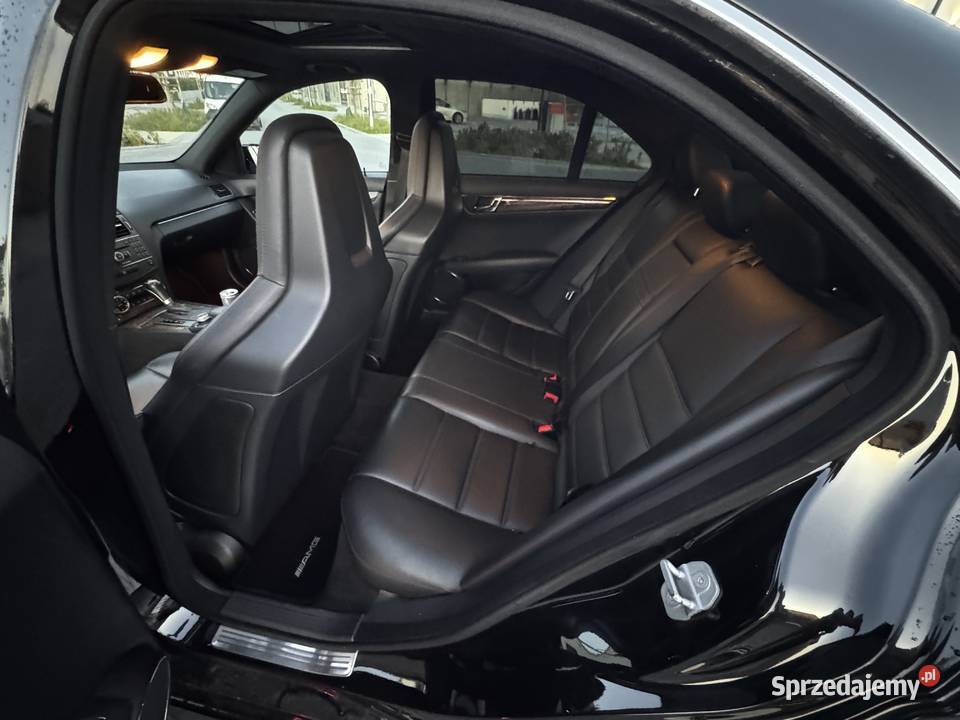 C63 AMG W204 62 V8 457 167 Szklany Dach Kamera nieuszkodzony Warszawa sprzedam