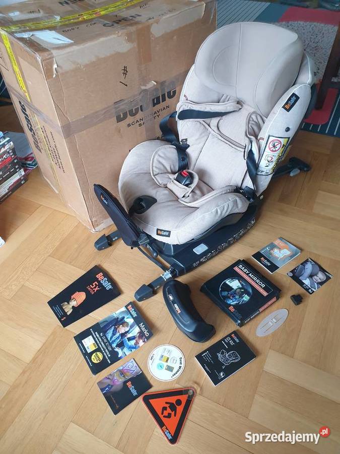 fotelik BeSafe iZi Kid X2 iSize kolor Ivory Warszawa sprzedam