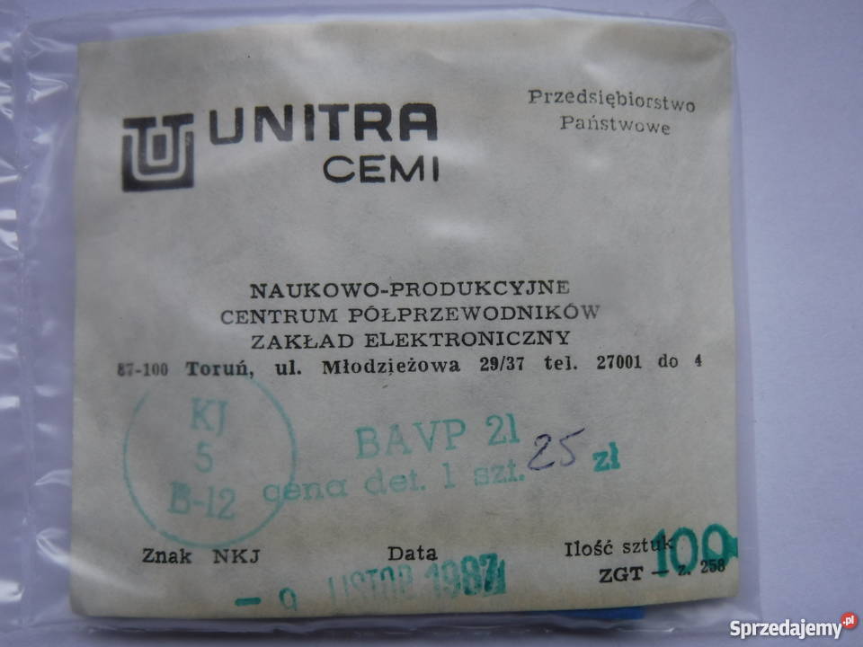 BAVP21 dioda impulsowa bavp 21 Unitra Cemi Nowe mazowieckie Szydłowiec