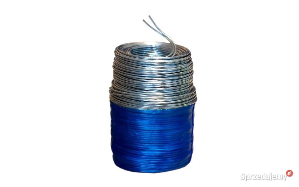 Drut wiązałkowy ocynkowany 1 mm 25 m x 2 Żary