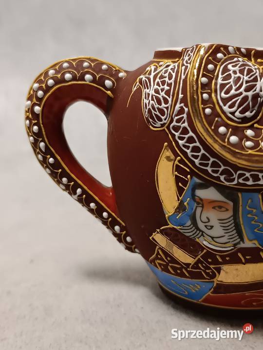 Kutani Satsuma Cukiernica Japonia Motyw