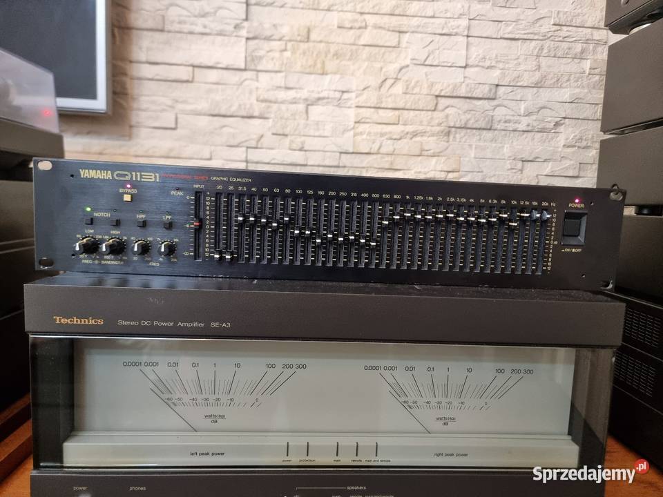 Korektor equalizer yamaha Q1131 graphic Poznań