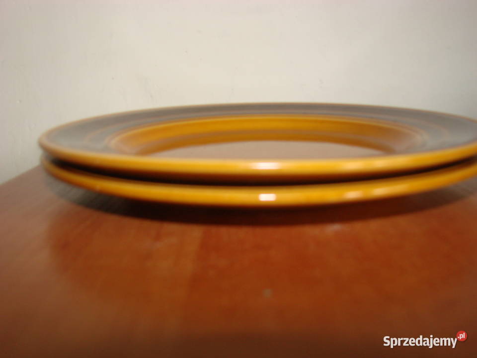 Royal Alma Staffordshire porcelitowe talerze Pruszcz Gdański