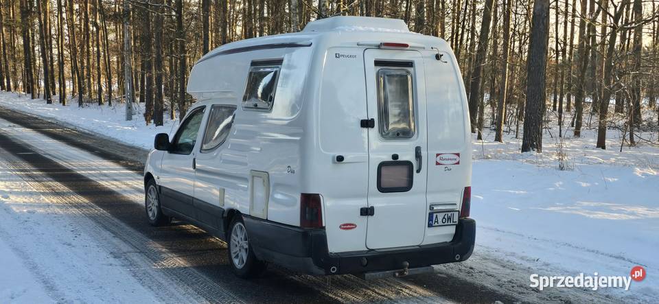 Peugeot Partner Romahome Kompaktowy kamper Warszawa