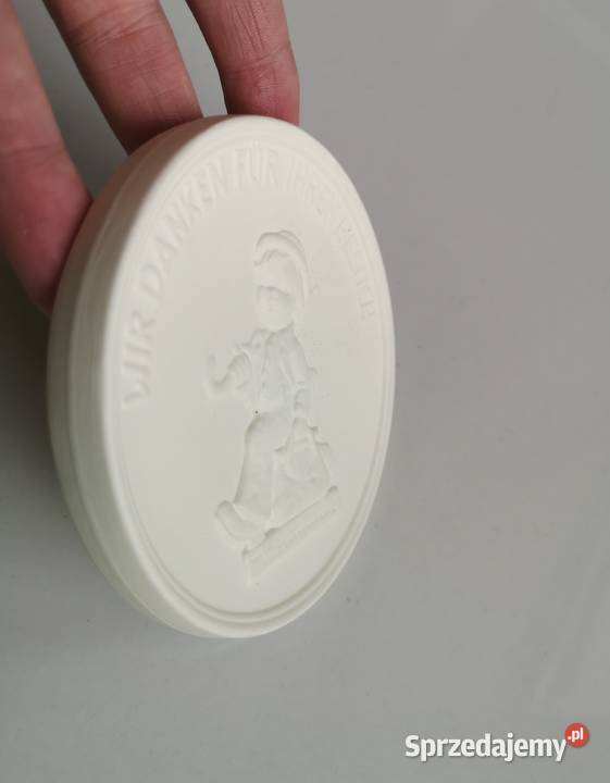 Plakietka medalion porcelanowy Goebel vintage kujawsko-pomorskie Toruń sprzedam