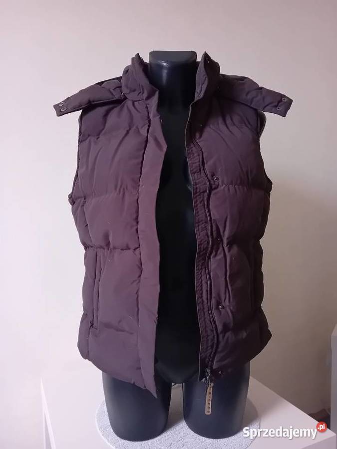 Bezrękawnik puchowy z kapturem Warszawa