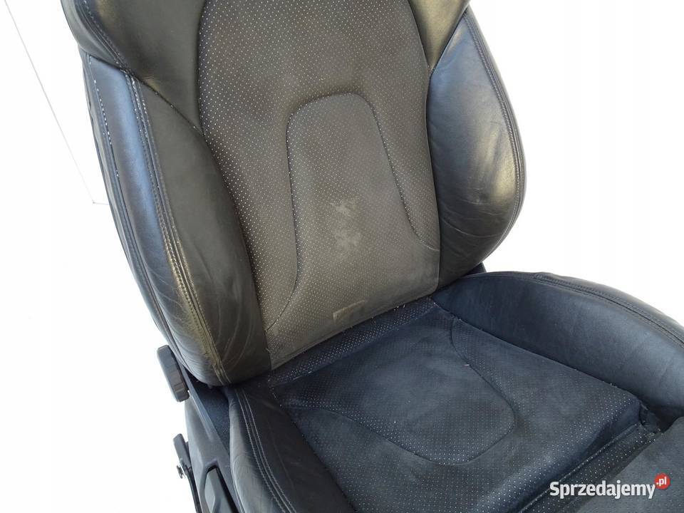 FOTELE FOTEL KANAPA KOMPLET PÓŁSKÓRA AUDI A4 B8 Fotele i kanapy