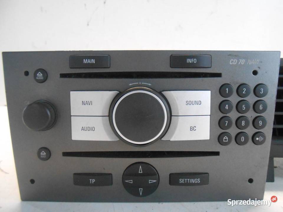 RADIO CD NAWIGACJA WYŚWIETLACZ OPEL VECTRA C Wyposażenie wnętrza