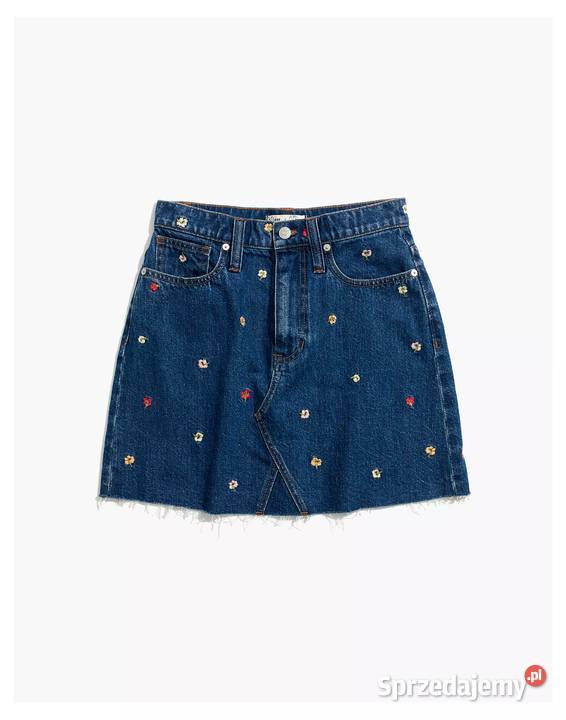 Spódniczka Madewell 28 S 36 jeansowa spódnica niebieski zachodniopomorskie Szczecin