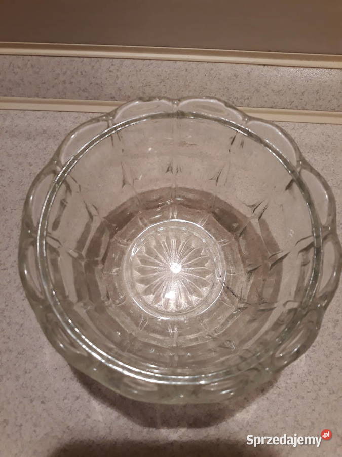 mała miseczka przezroczyste szkło Gdańsk