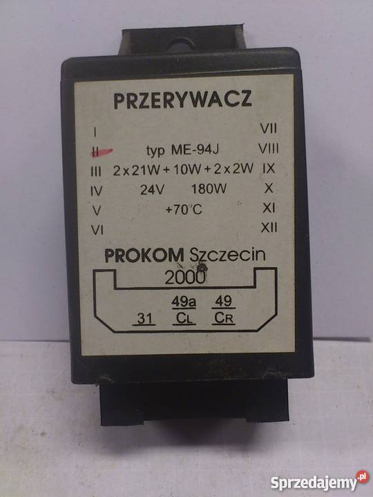 Przerywacz kierunkowskazów RWB08A ME94J Autosan Gdynia