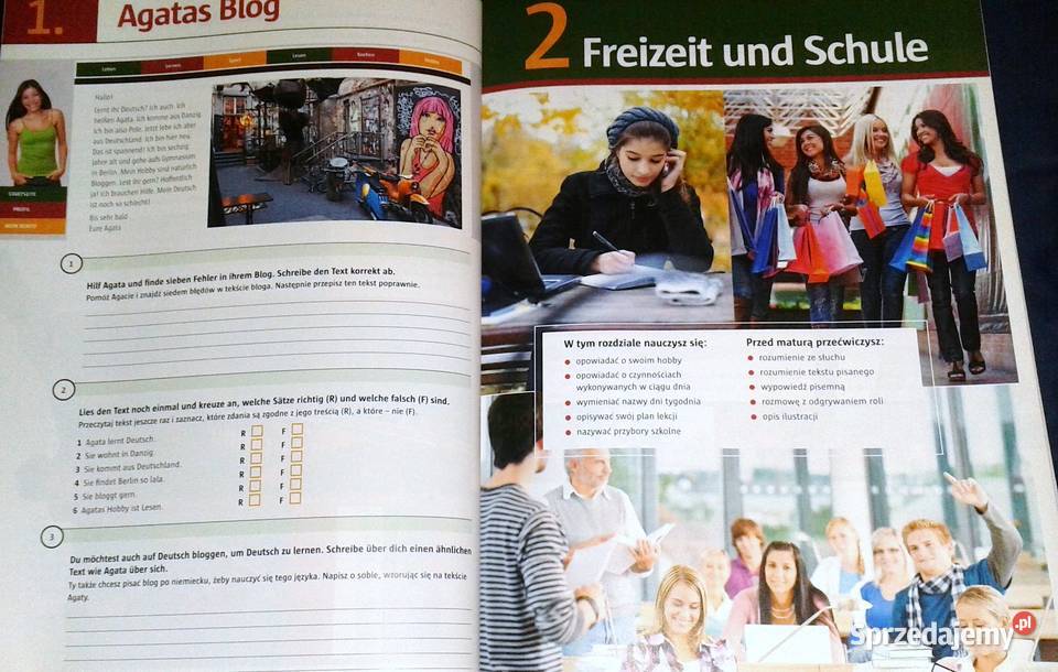 Fokus 1 Język niemiecki Nowa matura A K Pham Chełm sprzedam