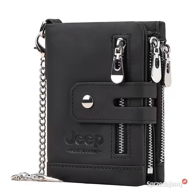 Portfel Męski Premium z Skóry JEEP sprzedam