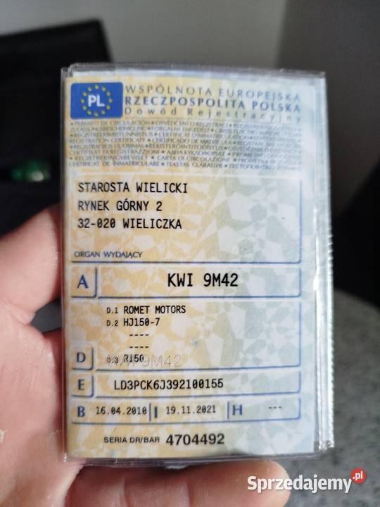 Robert chopper 150 czterosuwowy Wieliczka