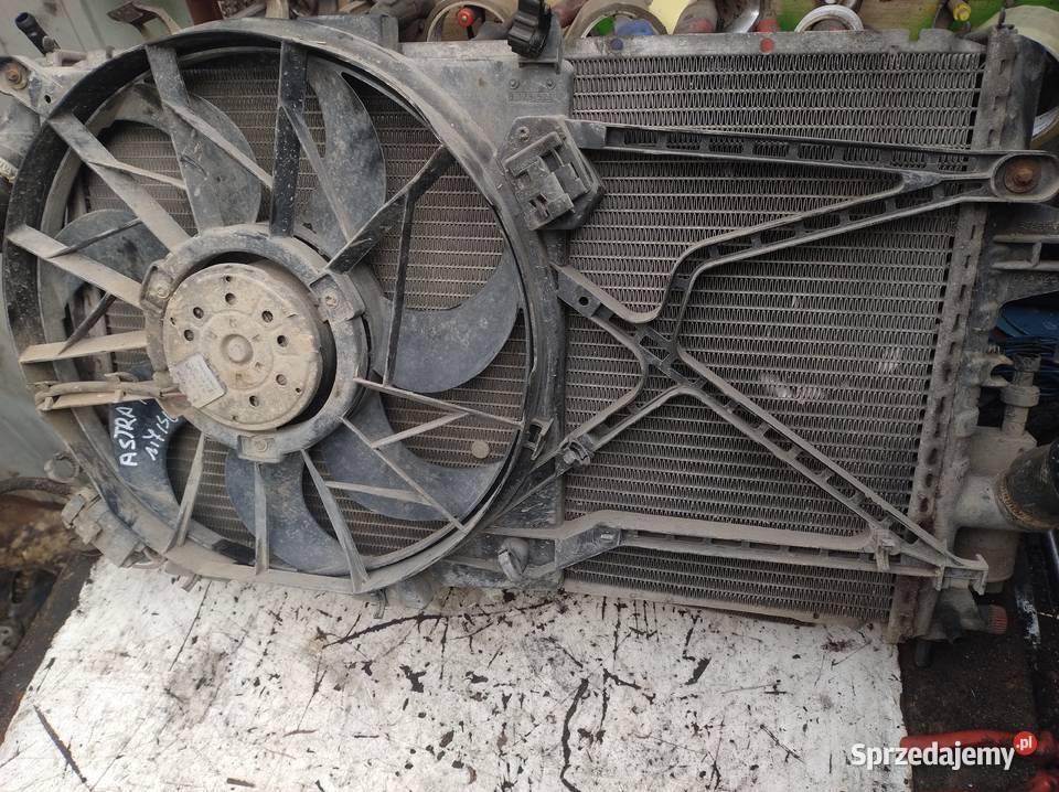 OPEL ASTRA II 17 isuzu chłodnica wody osobowe