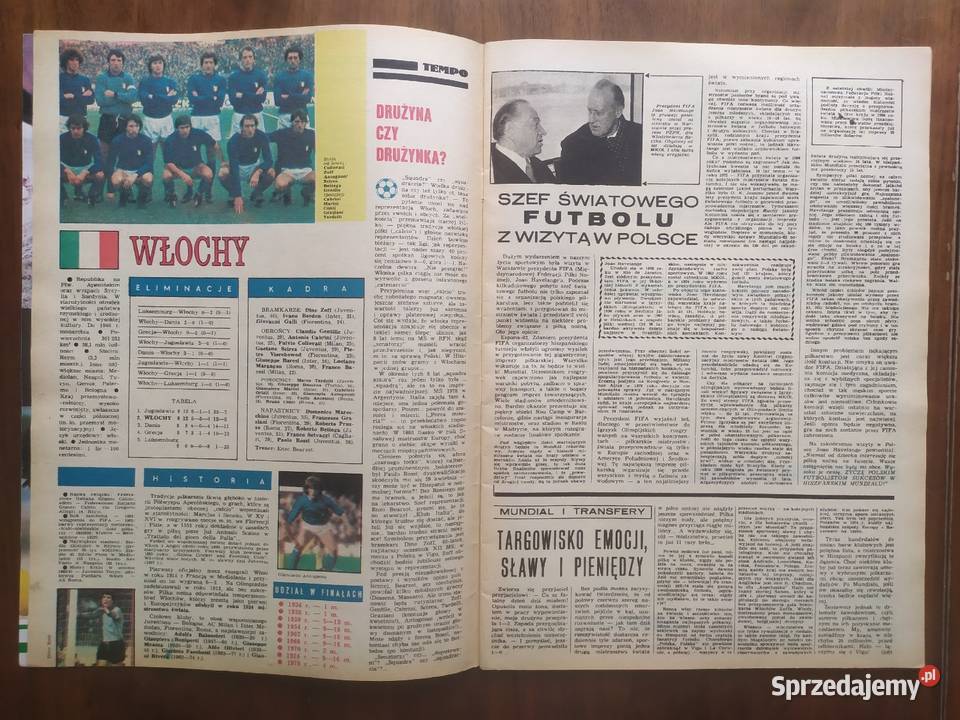 Skarb kibica MŚ 1978 1982 1986 łódzkie