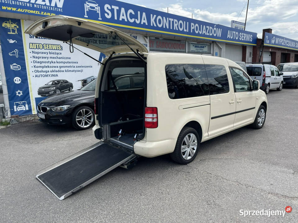 Volkswagen Caddy Caddy 16 TDI Niepełnosprawnych isofix dolnośląskie Syców sprzedam