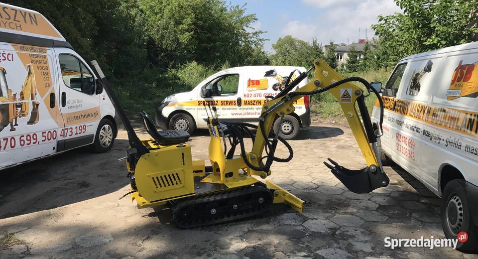 MINI KOPARKA GĄSIENICOWA MSTE113 JSB nieuszkodzony Lubicz Dolny