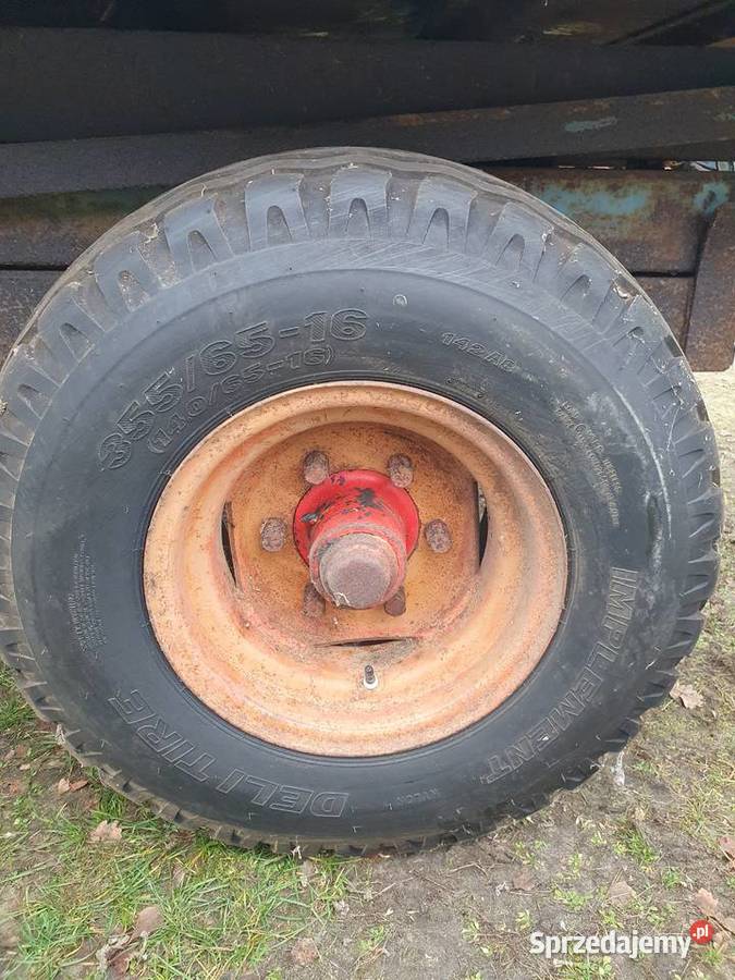 Przyczepa wywrotka 3 strony jedno osiową