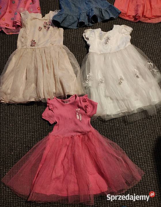 Duża torba zadbanych ubranek 104110 dziewczynka