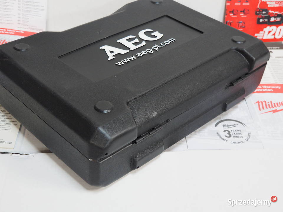 MILWAUKEE AEG walizka wkrętarka klucz FUEL 144v mazowieckie Baszkówka