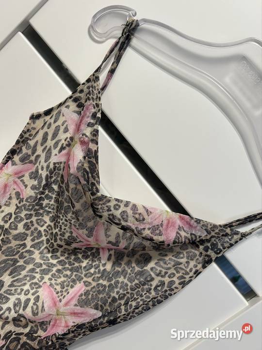 Sukienka letnia w kwiaty XS sukienka mini Cropp Spódnice i sukienki