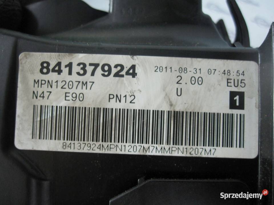 BMW 1 20 D N47D20A 143 11r pokrywa zaworów Kielce