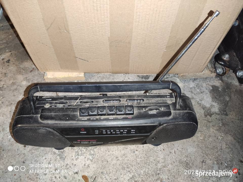 Radio radioodtwarzacz magnetofonowy Kołobrzeg sprzedam