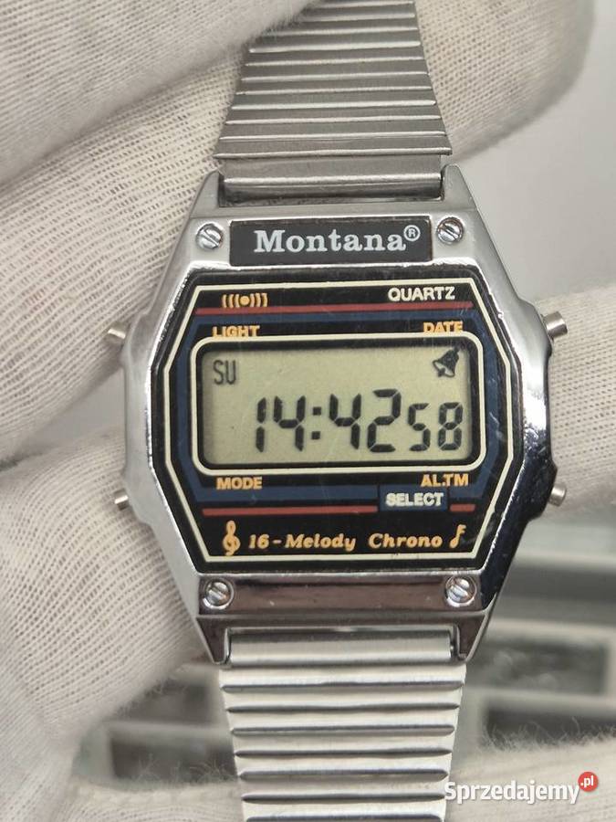 Kolekcjonerski zegarek Montana z lat 80 Chorzów