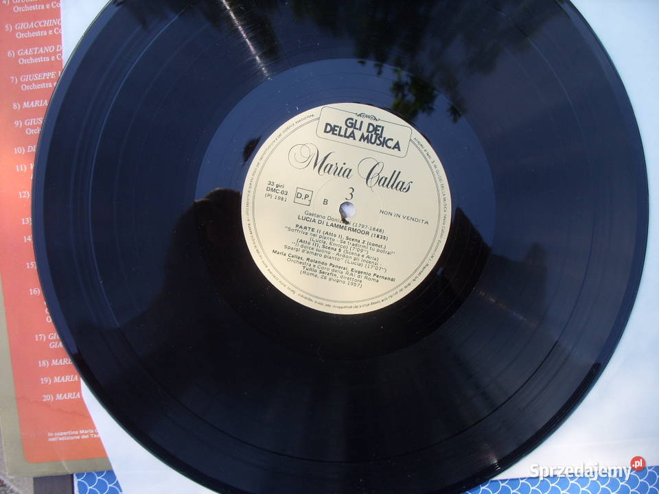 Winyl LP MARIA CALLAS LA DONNA LAVOCE 1957 Wołów sprzedam