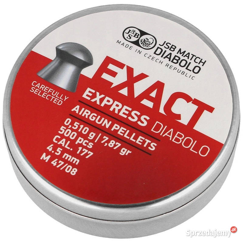 JSB Diabolo Exact Express 452 mm 0510 g Kęty