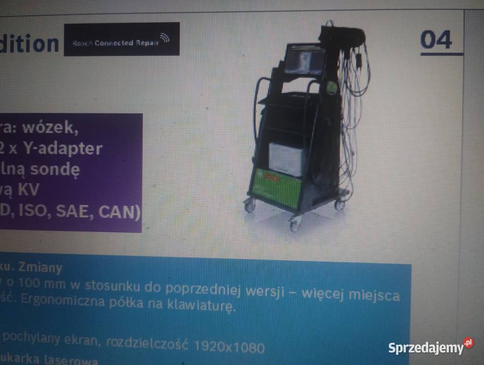 Bosch Fsa720 zestaw Fsa740 Diagnoskop z Kts560 śląskie Bielsko-Biała