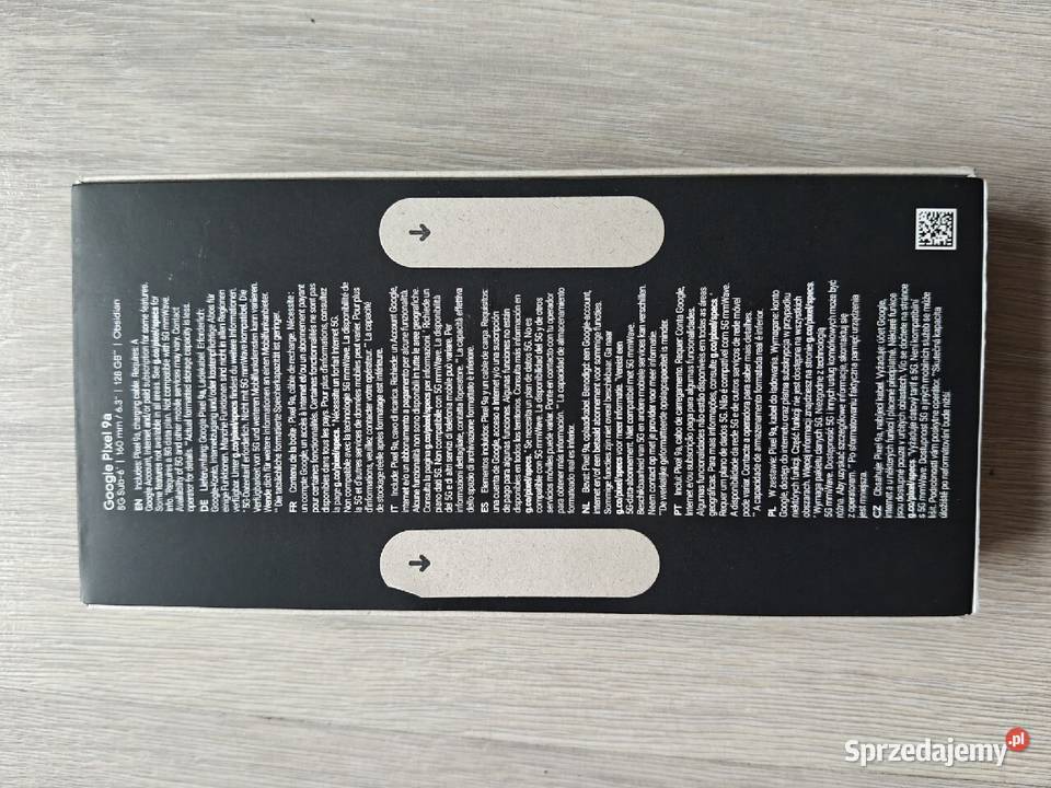 Nowy Google Pixel 9a 128GB Czarny Gwarancja 24