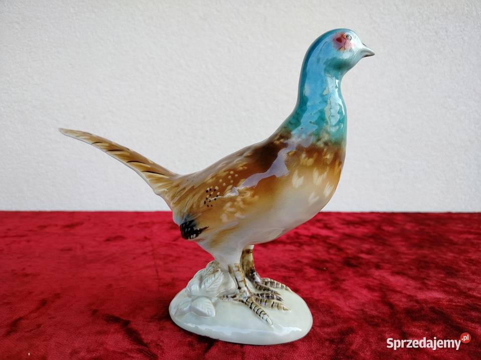 Bażant figurka porcelanowa Royal dux Antyki Kęty sprzedam