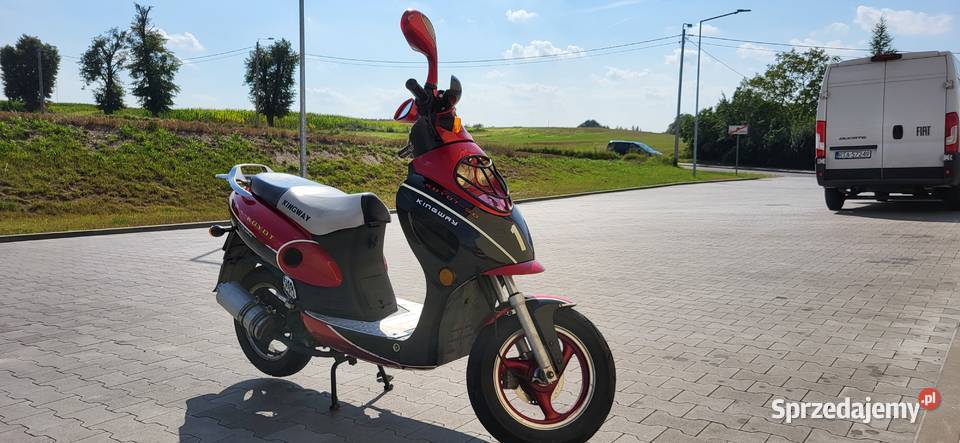 Skuter kingway koyot 50 serwisowany pierwszy Kingway Kwidzyn