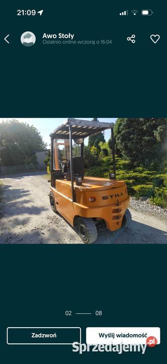 STILL R6040 EFG 4 wózek widłowy paletowy sprawny Still