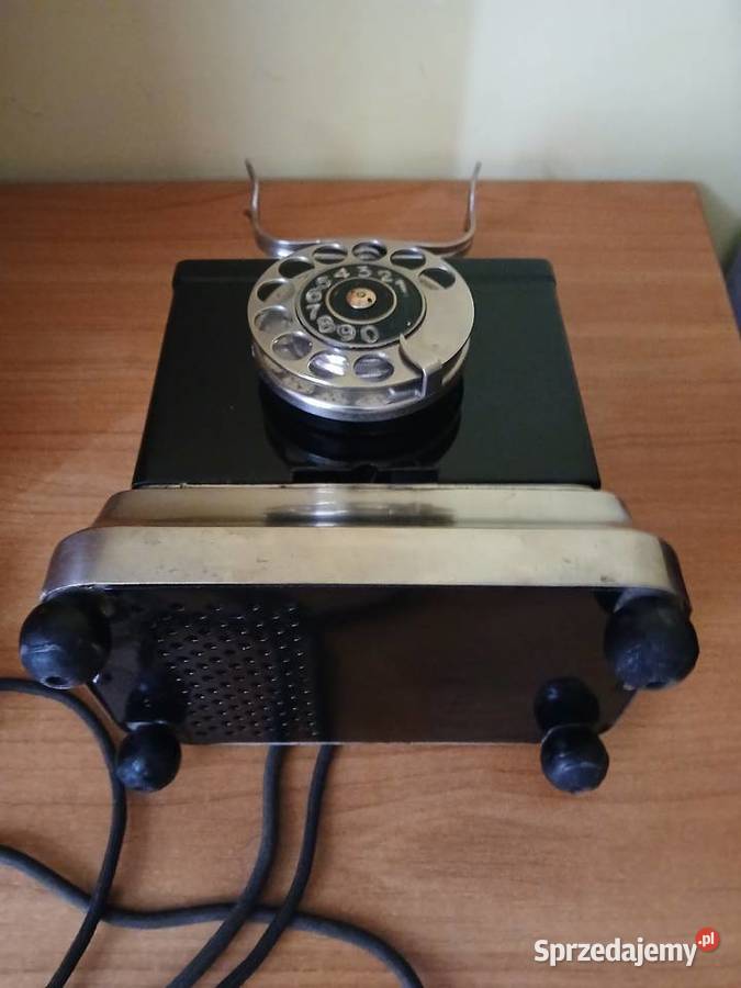 Stary telefon na tarcze z lat 30 tych Kraków