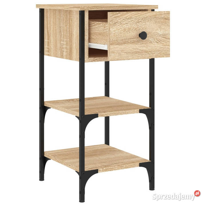 Szafka nocna dąb sonoma 34x36x70 materiał Warszawa