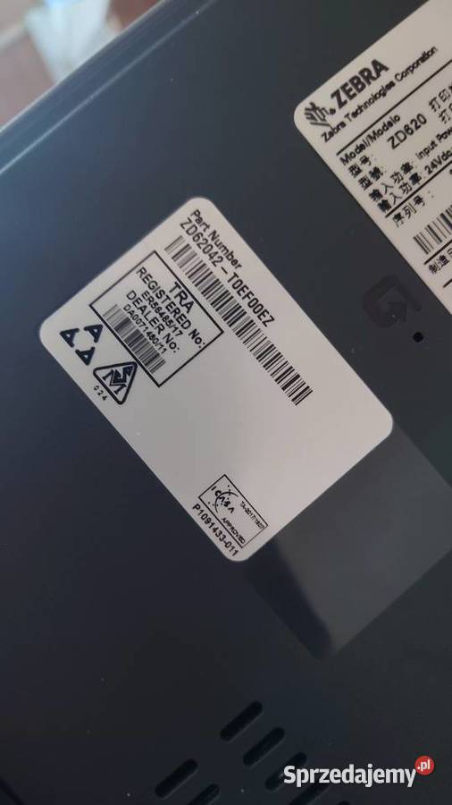 Biurkowa drukarka Zebra ZD620t ZD62042T0EF00EZ Zielona Góra