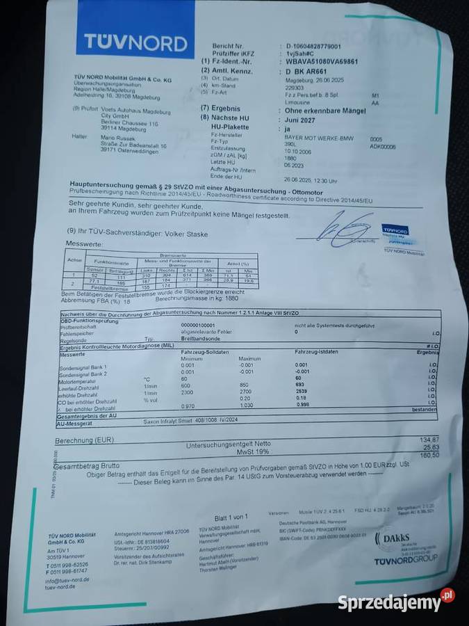 BMW 318i E90 2006r 20i 129 230000 ŁADNA z 2000cm3 wielkopolskie Witkowo