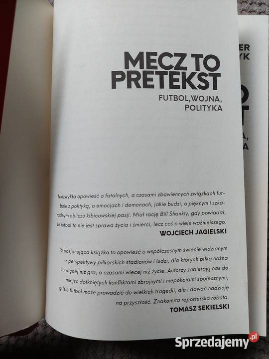 Mecz to pretekst Futbol wojna polityka małopolskie Kraków